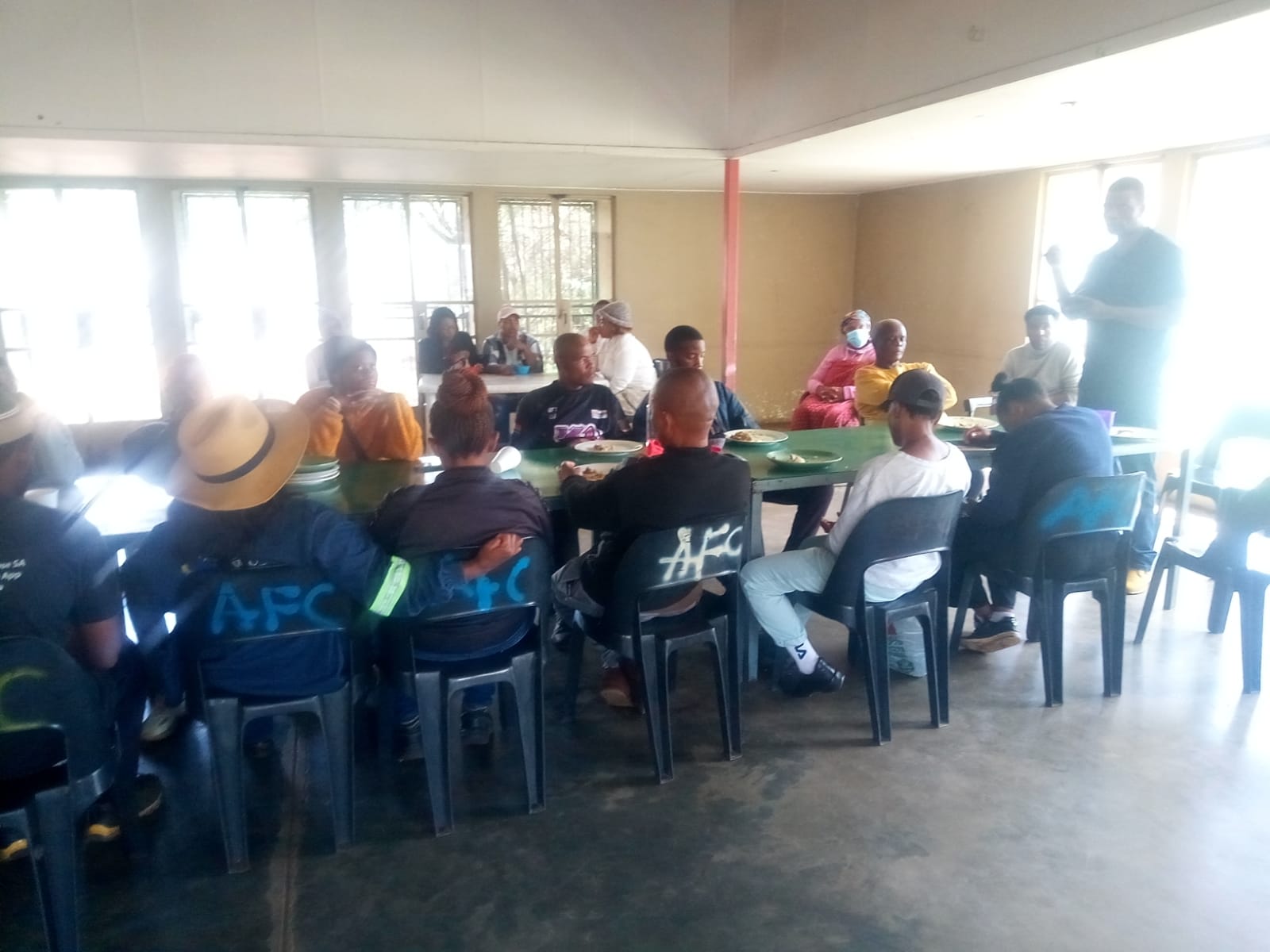 Pastor teaching on the dignity of labour